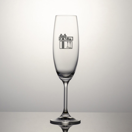 Champagneglass Sylvia - Logo 