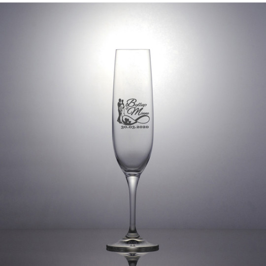 Champagneglass Linda - Motiv 