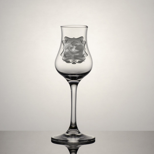 Likør glass Sherry - Dekorert bilde