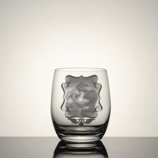 Whisky glass Club - Dekorert bilde