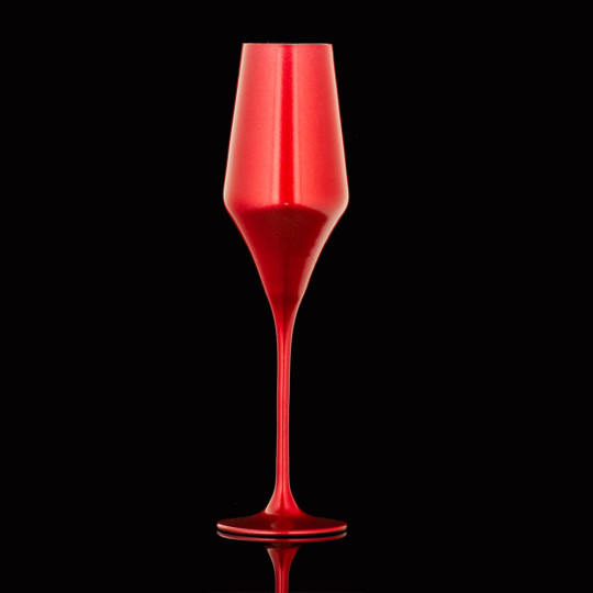 Champagneglass Society (rød)