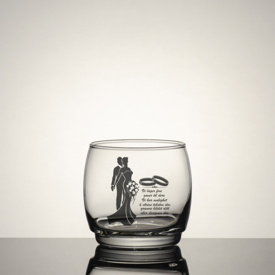 Whisky glass Express - Motiv og teksten