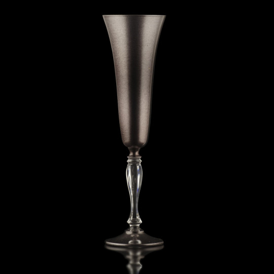 Champagneglass Victoria (svart)