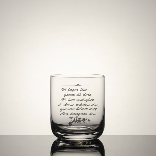 Whisky glass Tender - Tekst
