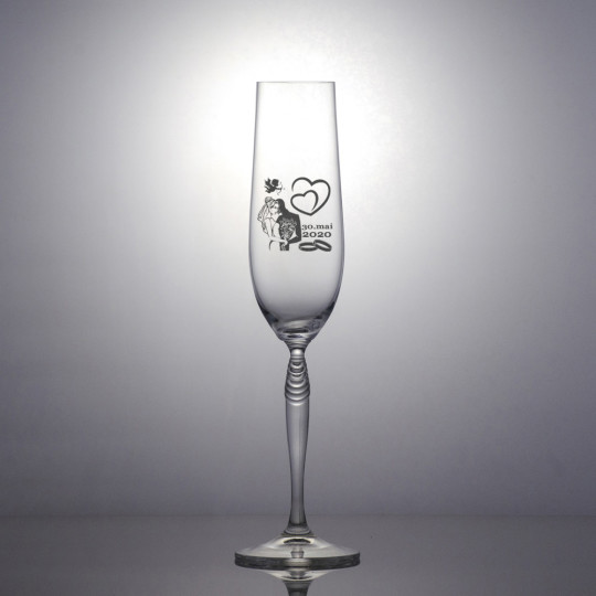 Champagneglass Keira - Motiv 