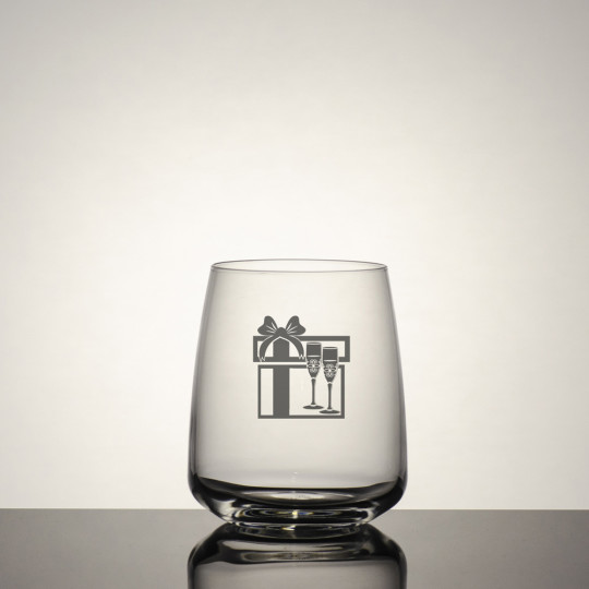 Whisky glass Aurum - Logo 