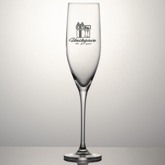Champagneglass Sita - Logo og navn 
