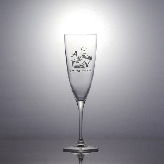 Champagneglass Kate - Motiv 