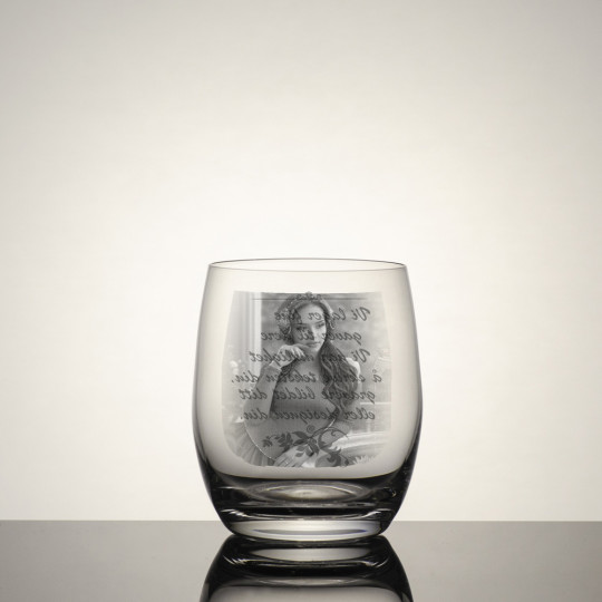 Whisky glass Club - Bilde og teksten 