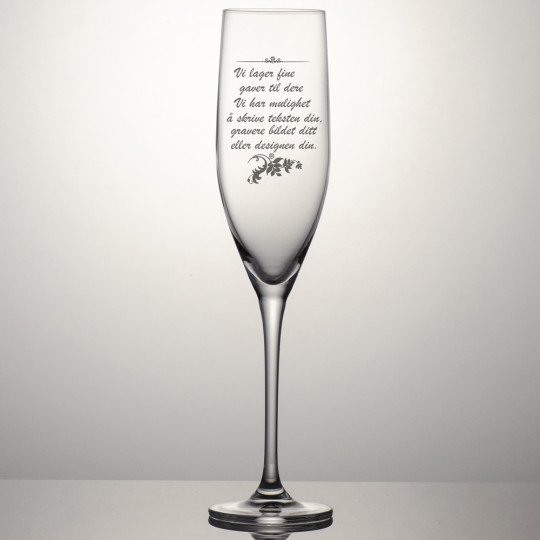 Champagneglass Sita - Tekst