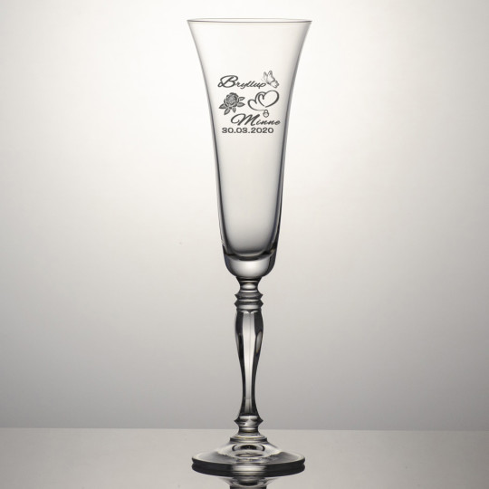 Champagneglass Victoria - Motiv 