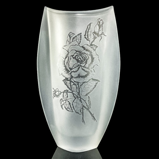 Frost Vase «Ensom Rose»