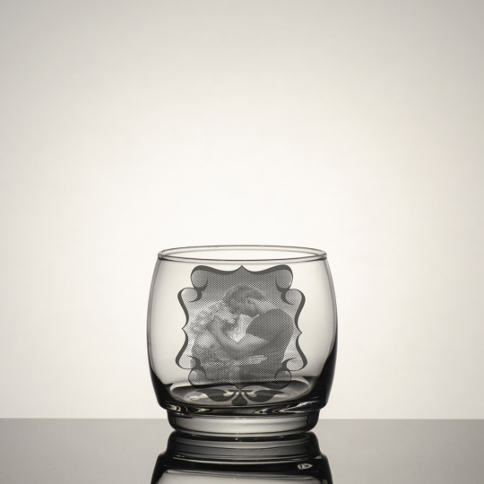 Whisky glass Express - Dekorert bilde