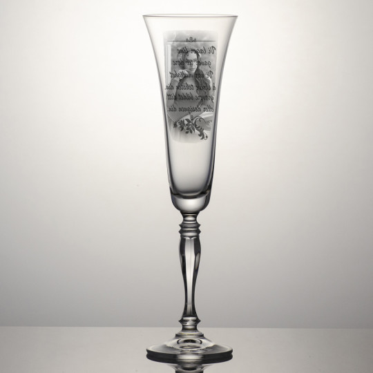 Champagneglass Victoria - Bilde og teksten 