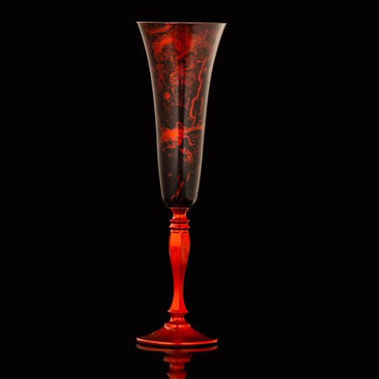 Champagneglass Victoria (rød)