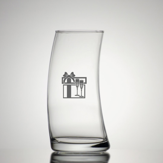 Longdrink glass Orlando II - Logo 
