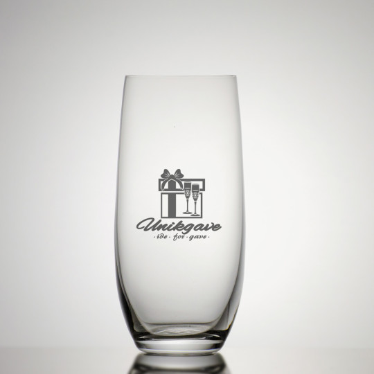 Longdrink glass Club - Logo og navn 