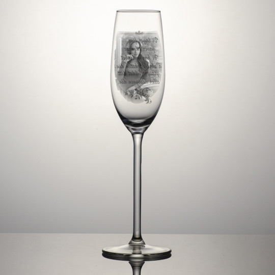 Champagneglass Allure - Bilde og teksten 
