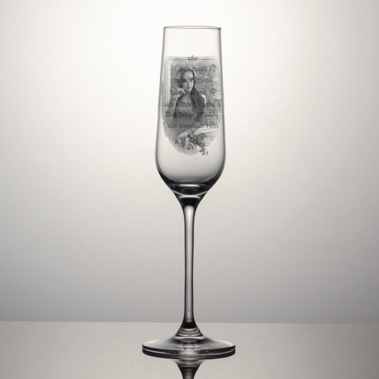 Champagneglass Medina - Bilde og teksten 