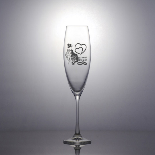 Champagneglass Sophia - Motiv 