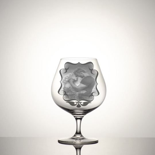 Cognacglass Tolu - Dekorert bilde