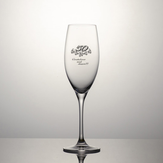 Champagneglass Chateau - Motiv 