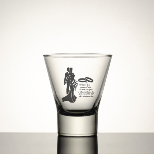 Whisky glass Ypsilon - Motiv og teksten