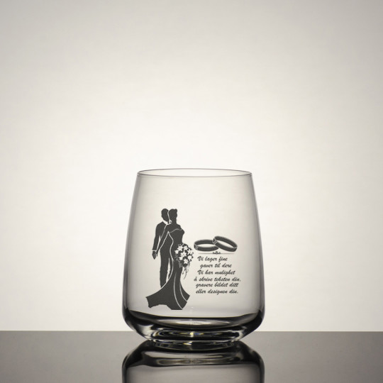 Whisky glass Aurum - Motiv og teksten